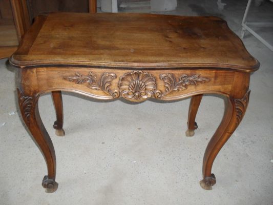 console style louis XV provençal teintée foncé cadenet 84